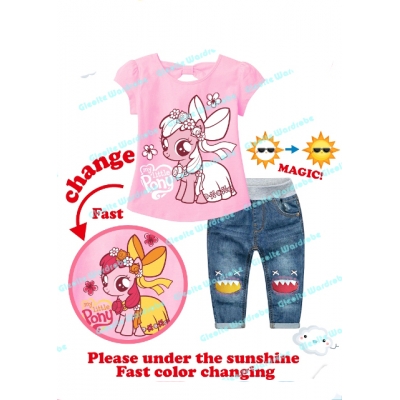 setelan anak my little pony